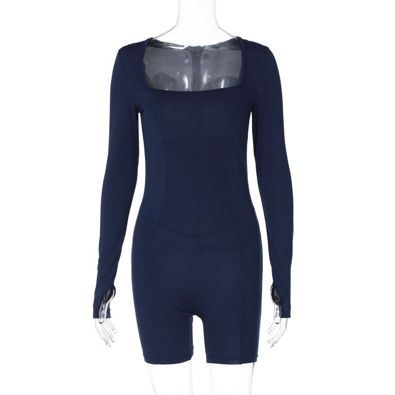 Damen Sportliche Langarm-Jumpsuit Echo Archiv