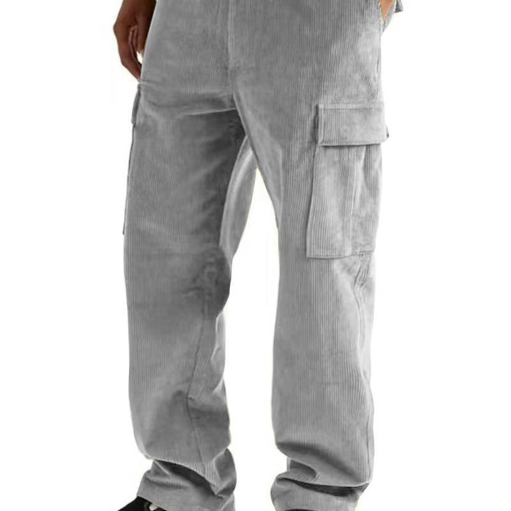 Herren Freizeithose mit Seitentaschen und elastischem Bund Echoarchiv