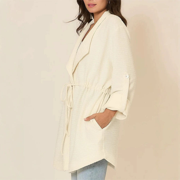 Damen Lässige und elegante Longcardigan Echo Archiv