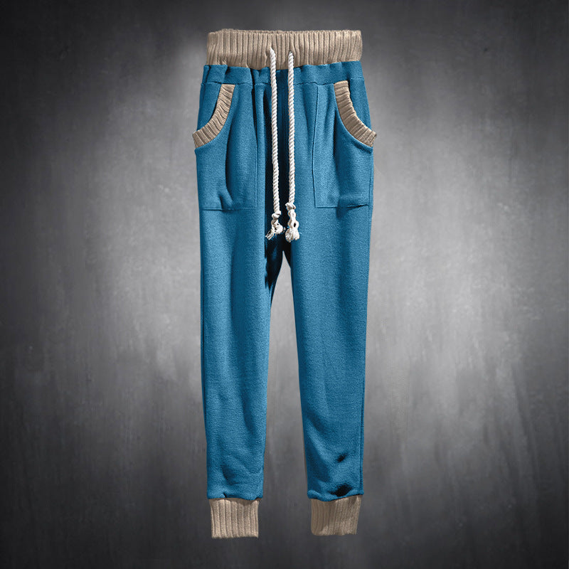 Herren Sportliche Jogginghose mit bequemen seitlichen Eingrifftaschen und elastischem Bund Echoarchiv