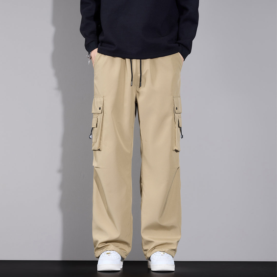 Herren Cargo-Hose im Loose-Fit mit Multifachtaschen und Tunnelzugbund Echo Archiv