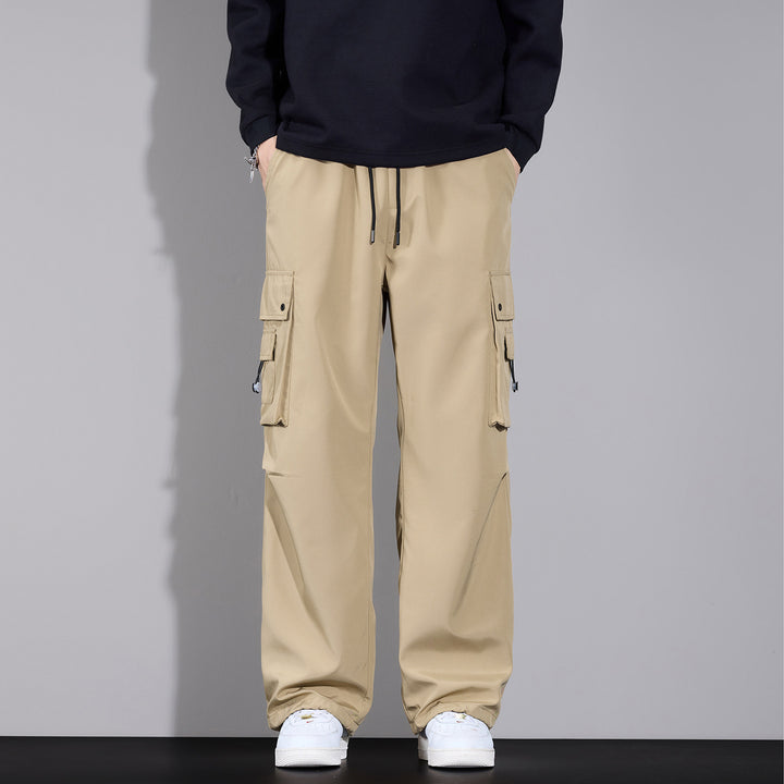 Herren Cargo-Hose im Loose-Fit mit Multifachtaschen und Tunnelzugbund Echo Archiv