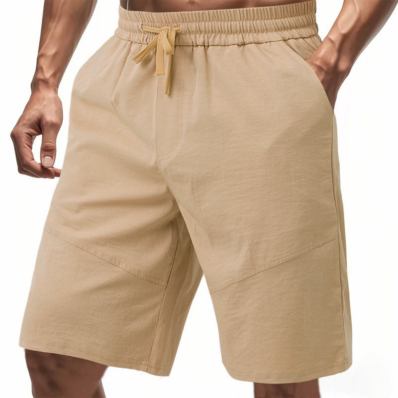 Herren Freizeit-Shorts mit elastischem Bund und seitlichen Taschen Echoarchiv