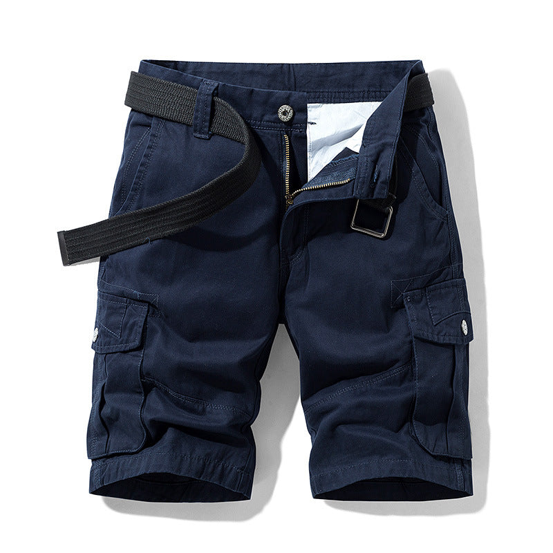 Herren Cargo-Shorts mit multifunktionalen Taschen und verstellbarem Bund Echoarchiv