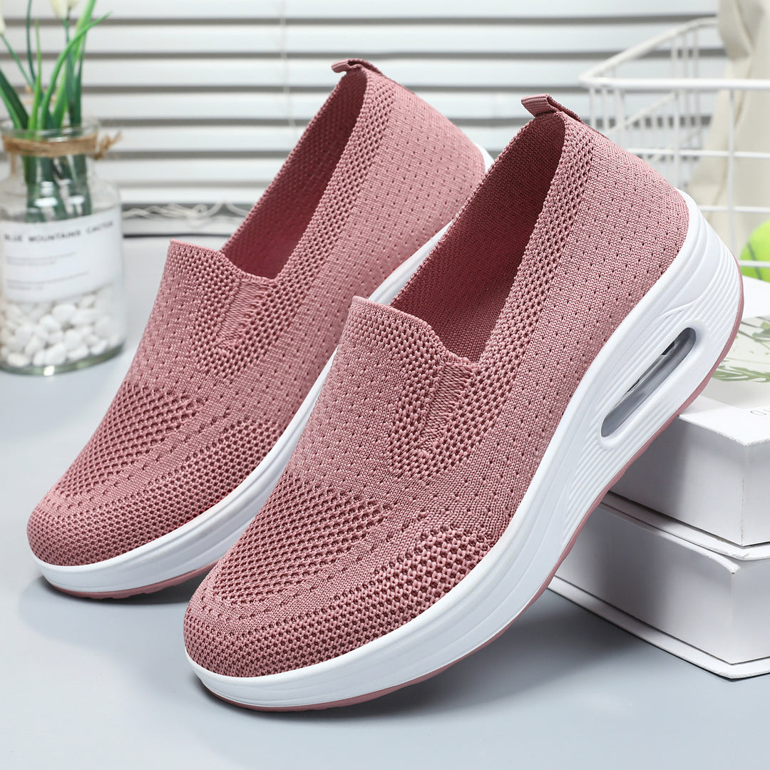 Damen nan gestrickter Schlupfsneaker mit Luftpolster-Dämpfung und ergonomischer Komfortsohle Echo Archiv