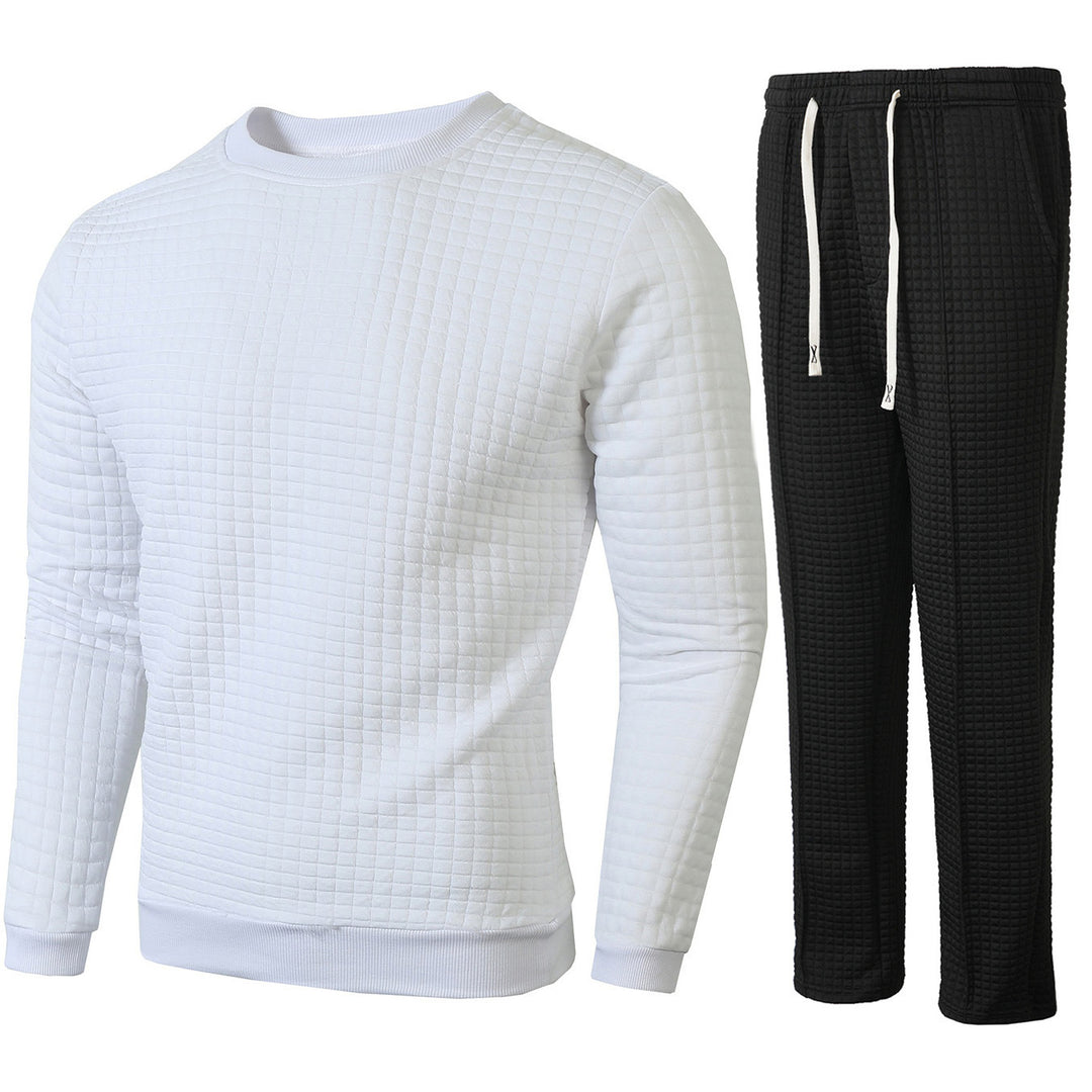 Herren gemütliches Sweatshirt und Jogginghose Set Echoarchiv