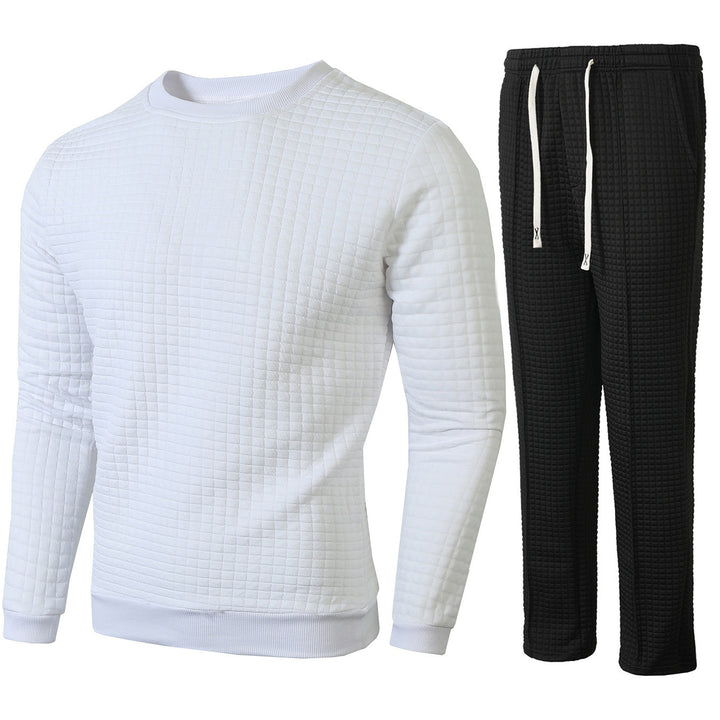 Herren gemütliches Sweatshirt und Jogginghose Set Echoarchiv