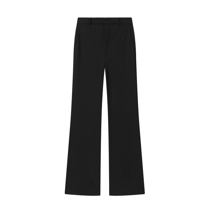 Damen 10+ hochtaillierte Wide‑Leg Anzughose mit Bügelfalte und verdeckter Verschluss Echo Archiv