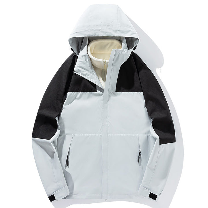 Herren winddichte Outdoor-Jacke Echo Archiv
