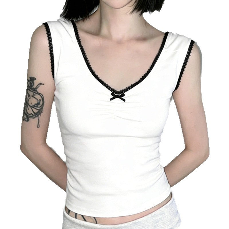 Damen verführerischer Bodysuit mit feinen Spitzenakzenten Echo Archiv