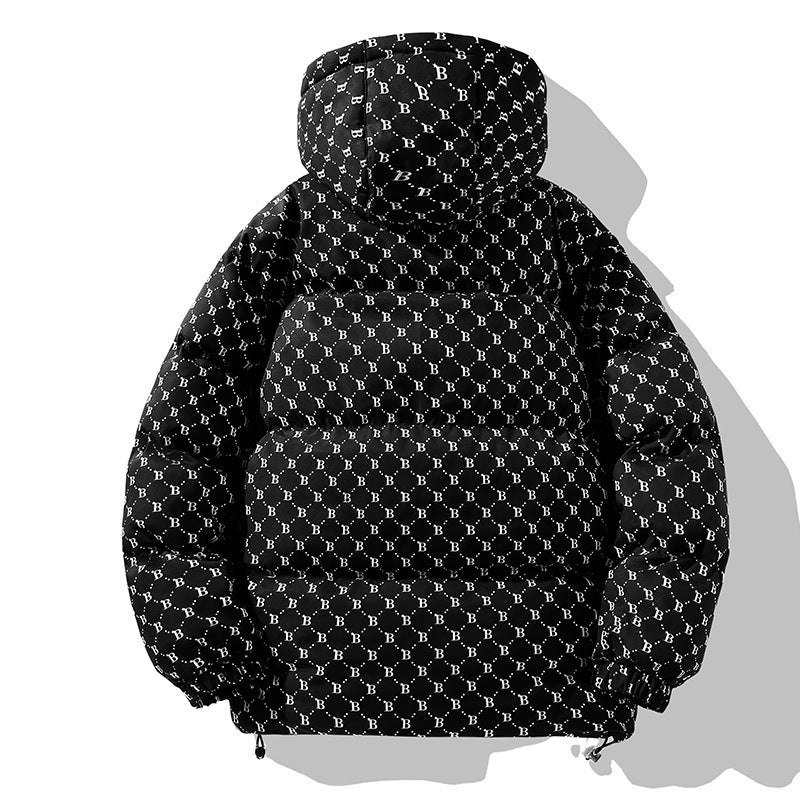 Herren Wattierter Kapuzenparka mit Thermofüllung wasserabweisender Oberfläche & Multifunktionstaschen Echo Archiv