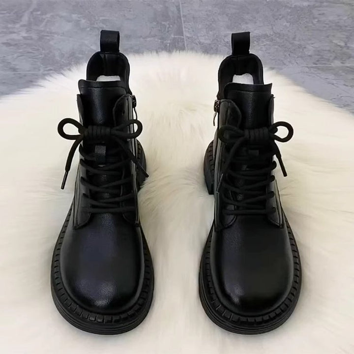 Damen Modische Chunky Boots Echo Archiv