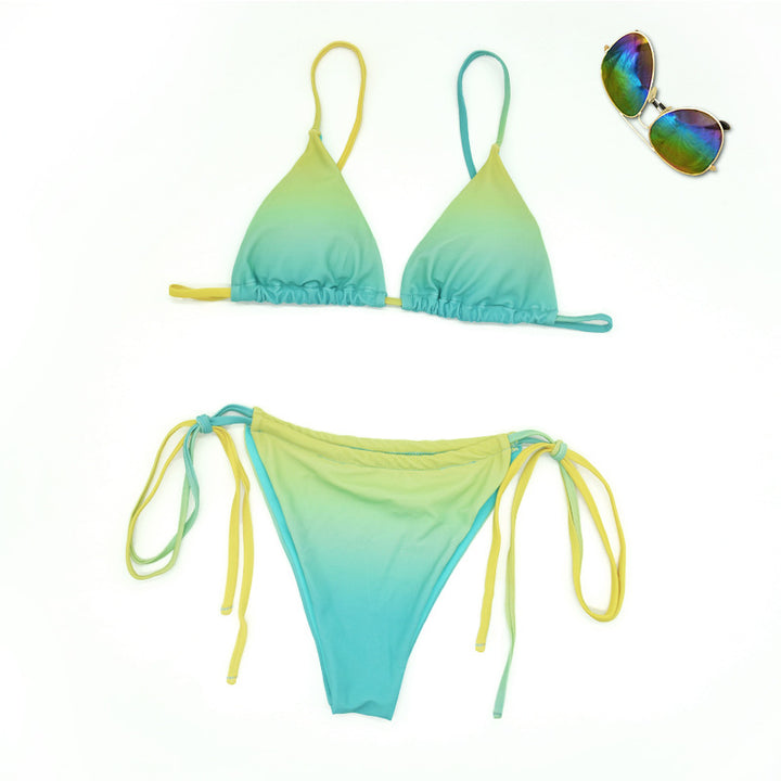 Damen Triangel-Bikini mit trendigem Ombre-Design Echo Archiv