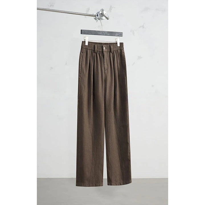 Damen Weitgeschnittene Leinenhose Echo Archiv