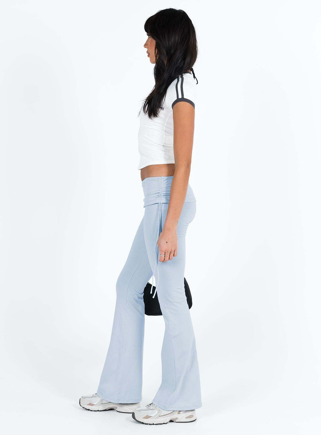 Damen Bootcut-Leggings mit hoher Taille und elastischem Bund Echo Archiv