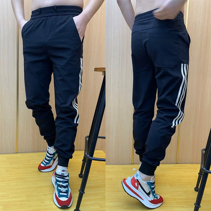 Herren Bequeme Freizeithose mit elastischem Bund Echoarchiv