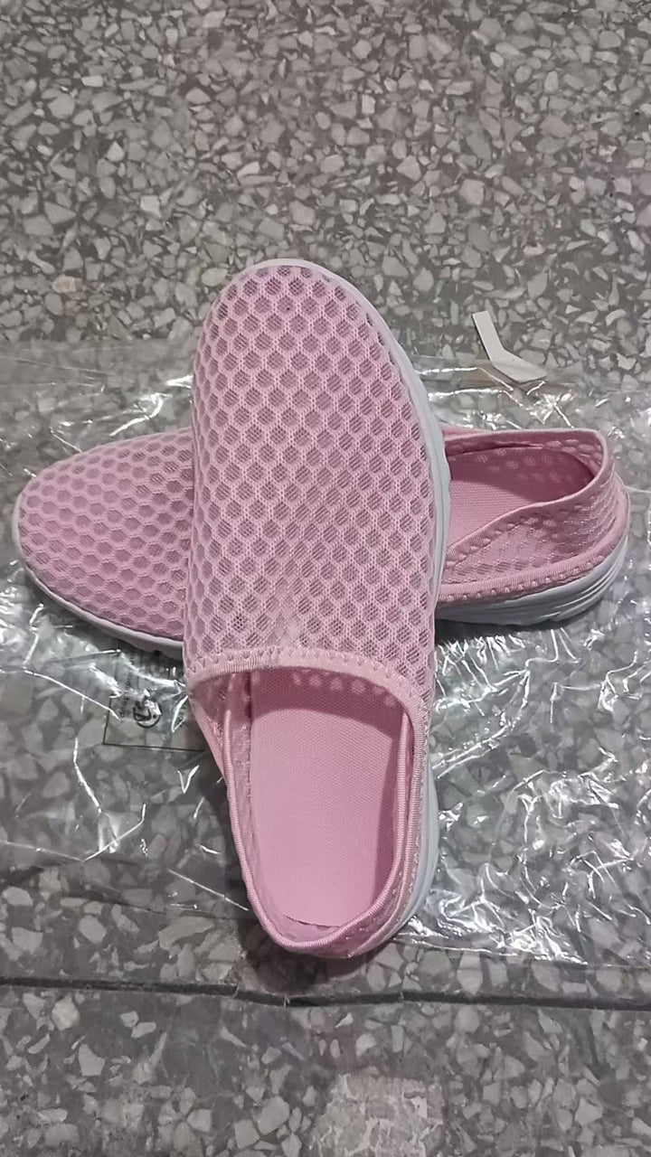Damen nan luftige Schlupfsneaker mit Honigwaben-Strickoberteil und gedämpfter Komfortsohle Echo Archiv