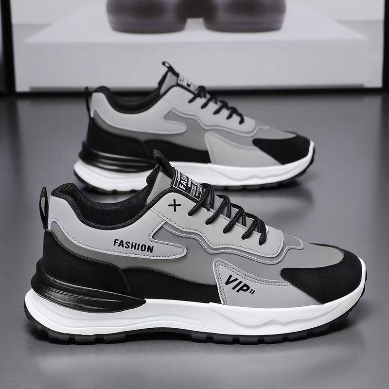 Herren Stylischer Chunky-Sneaker mit Wildleder-Overlays und profilierter Trail-Sohle Echoarhiv