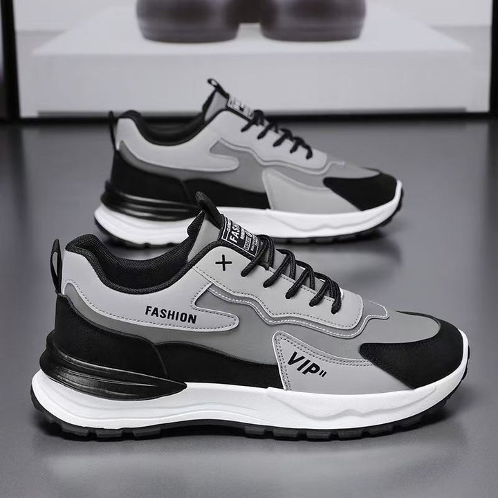 Herren Stylischer Chunky-Sneaker mit Wildleder-Overlays und profilierter Trail-Sohle Echoarhiv