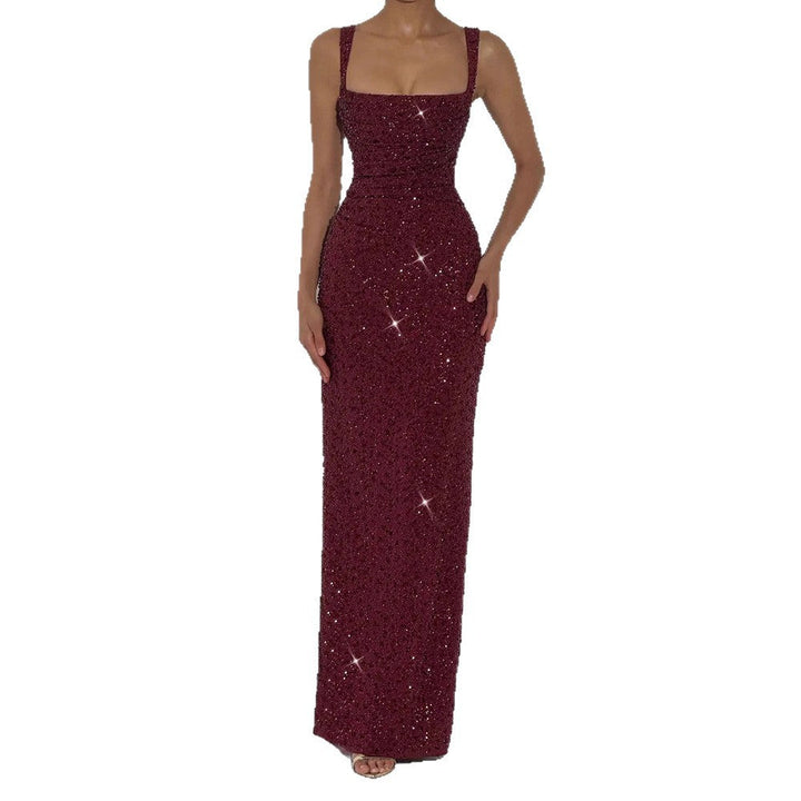 Damen glamouröses Abendkleid Echoarchiv