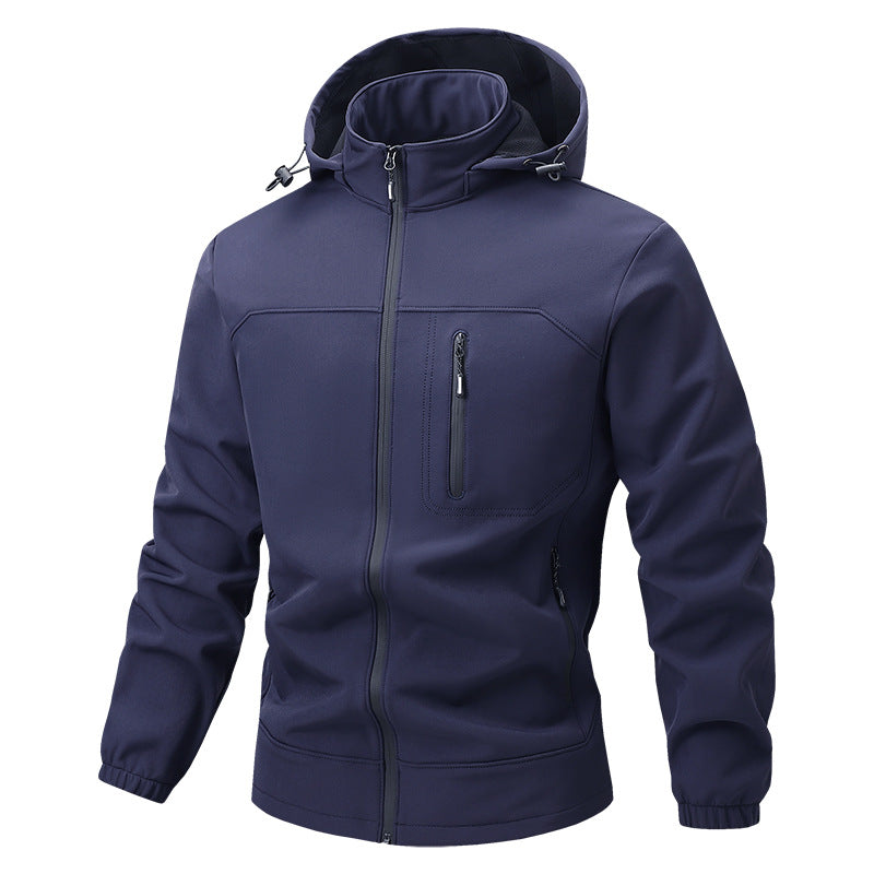 Herren Funktionale Sportjacke mit Kapuze und Jogginghose Echo Archiv