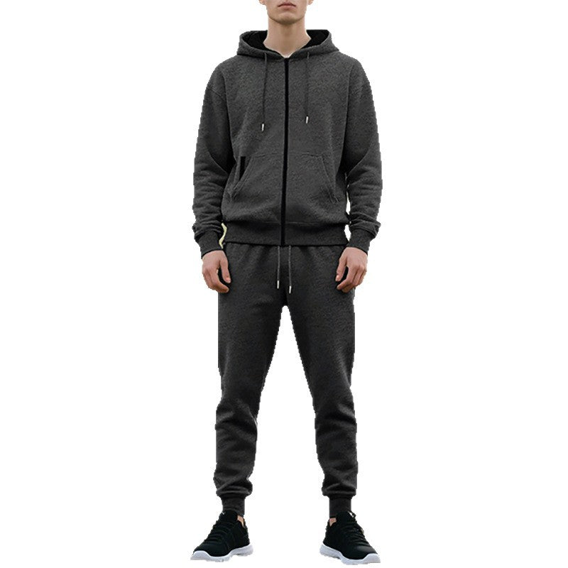 Herren Sportanzug mit stylischem Kapuzenpullover und bequemen Jogginghosen Echoarchiv