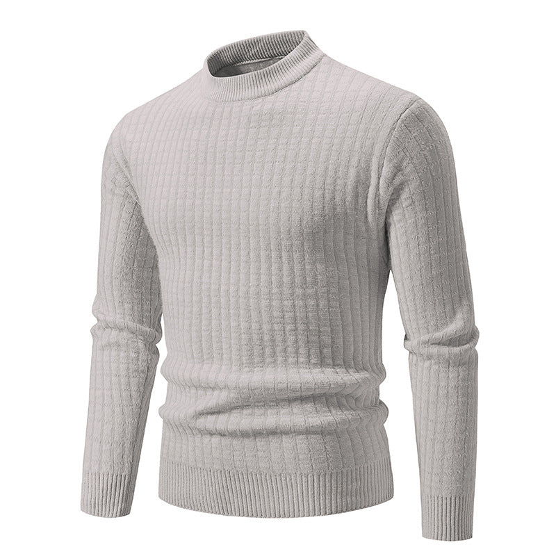 Herren Feinstrickpullover mit strukturiertem Design Echoarchiv