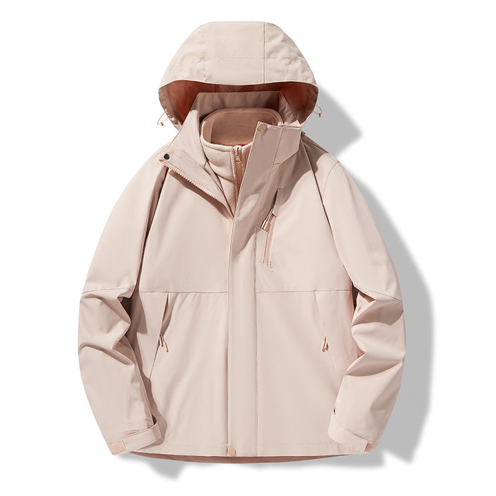 Herren Technische Outdoorjacke mit verstellbarem Kapuzendesign Echo Archiv 1787797283
