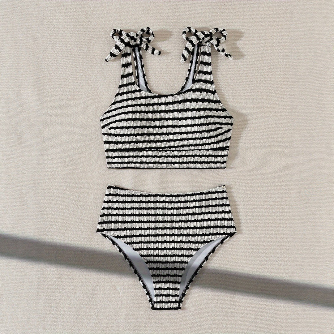 Damen Hochgeschnittener Sport-Bikini Echo Archiv