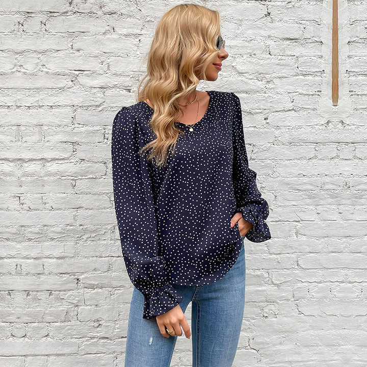 Damen Elegante Bluse mit Rüschendetails Echo Archiv 1788168538