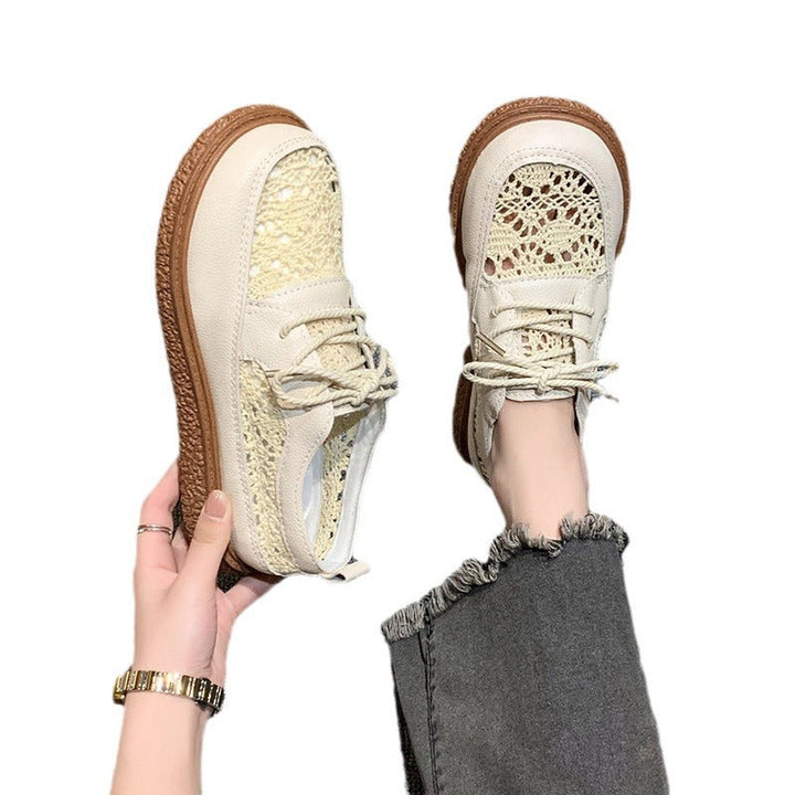 Damen Komfortable Freizeit Sneakers mit atmungsaktiver Oberflächenstruktur Echo Archiv