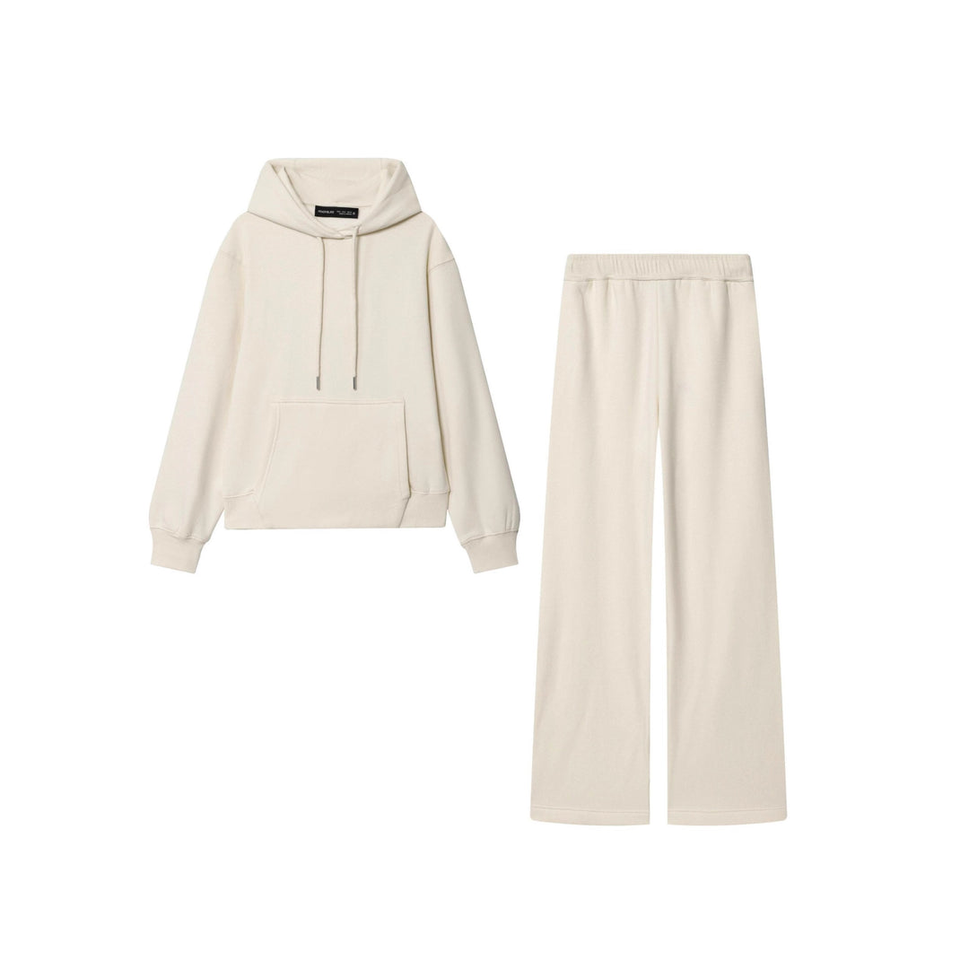 Damen nan Lounge‑Set mit Oversize Hoodie und weitem Sweatpant‑Hose Echo Archiv