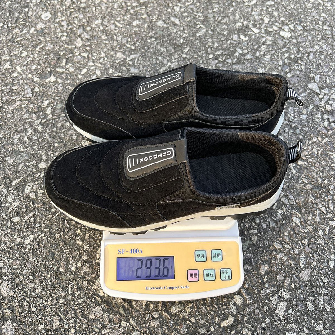 Damen Outdoor-Slip-On-Sneaker mit robustem Lug-Profil und Velours‑Optik Echo Archiv