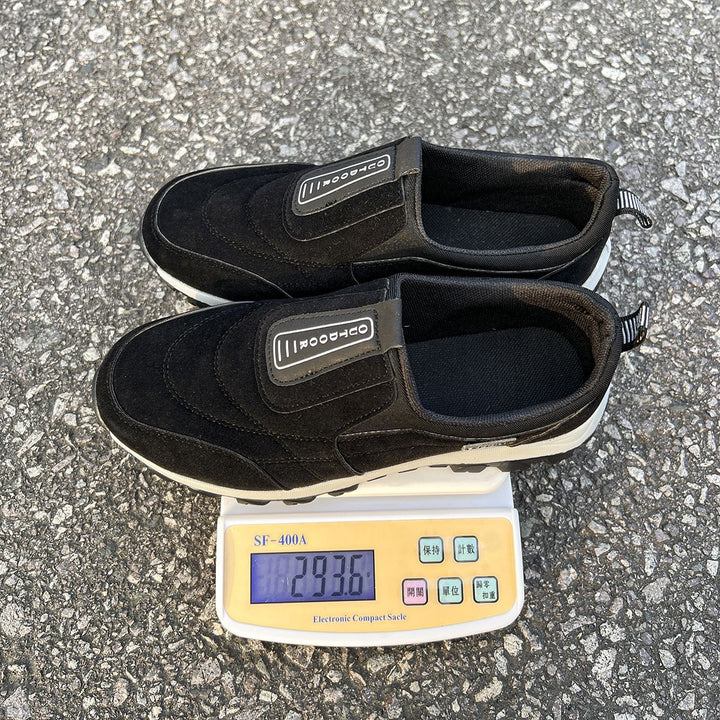 Damen Outdoor-Slip-On-Sneaker mit robustem Lug-Profil und Velours‑Optik Echo Archiv
