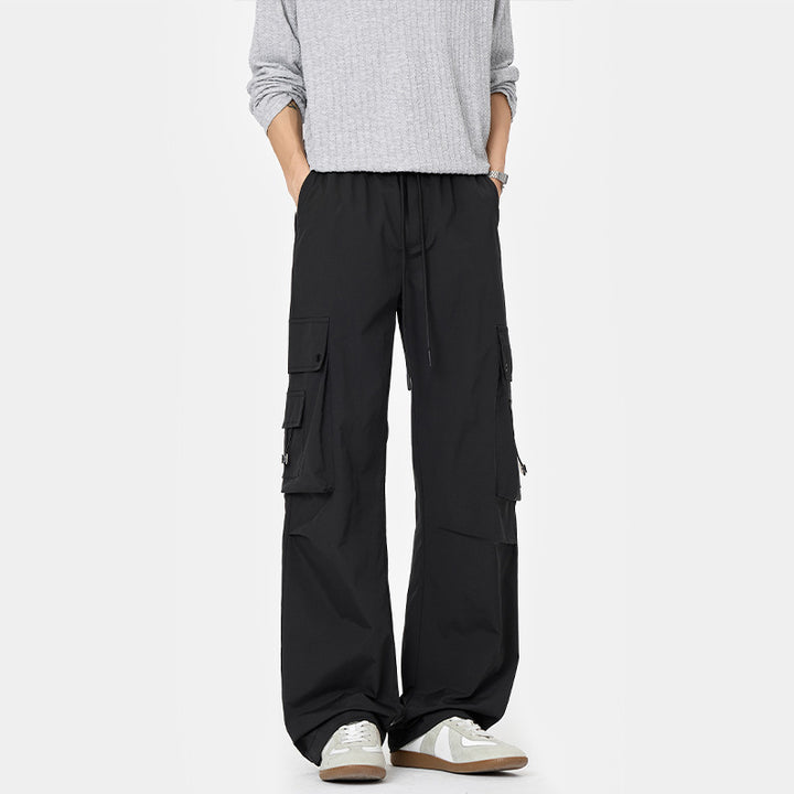 Herren Cargo-Hose mit mehreren Taschen und elastischem Bund Echo Archive