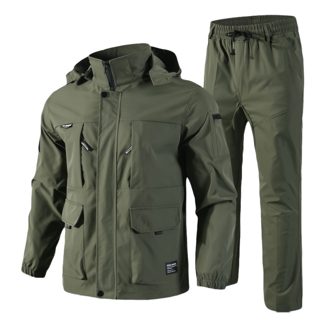 Herren Multifunktionale Outdoor-Jacke mit integrierter Funktionshose Echo Archiv