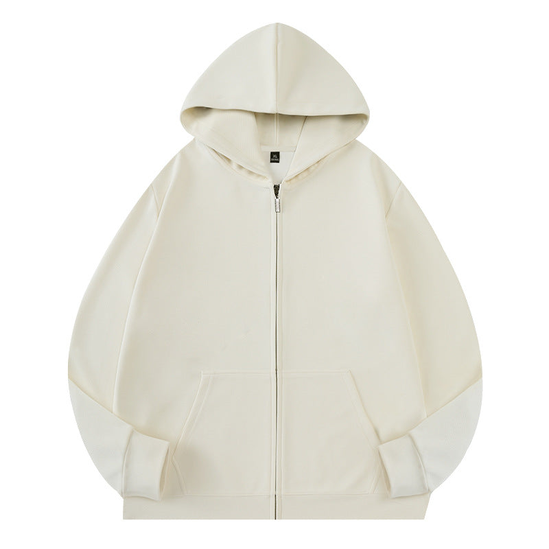 Unisex Oversize Kapuzen‑Zipjacke aus French‑Terry mit verdeckter Nahtführung Echo Archiv