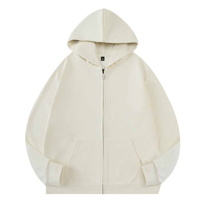 Unisex Oversize Kapuzen‑Zipjacke aus French‑Terry mit verdeckter Nahtführung Echo Archiv