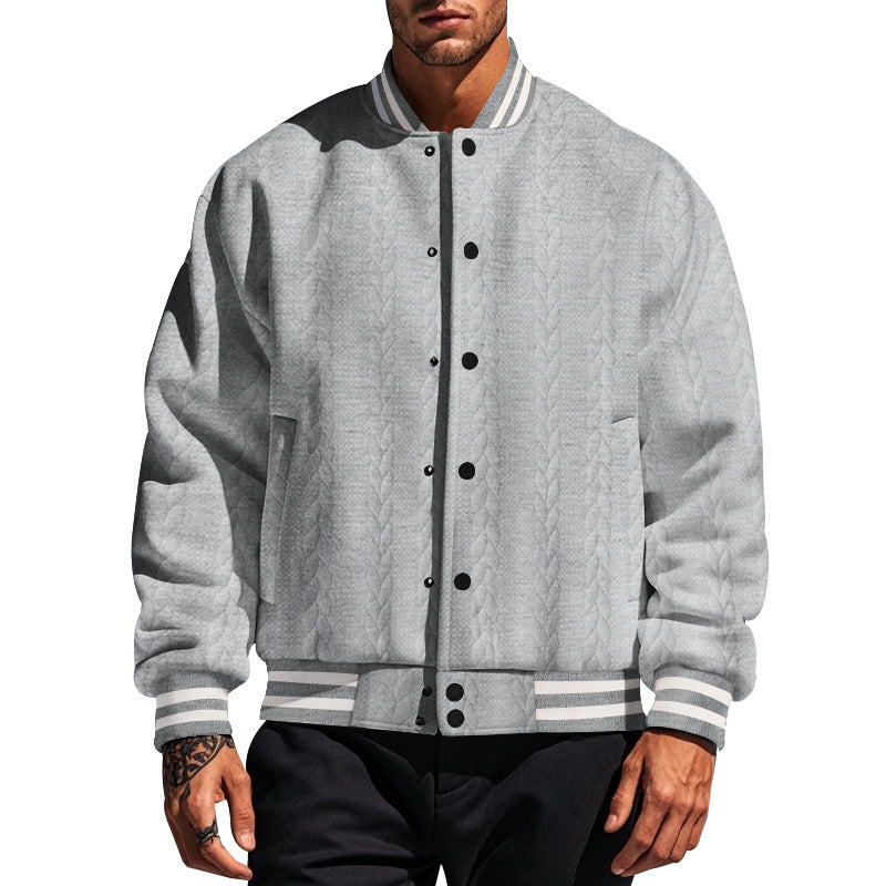 Herren lässige Strickjacke im sportlichen Stil Echoarchiv