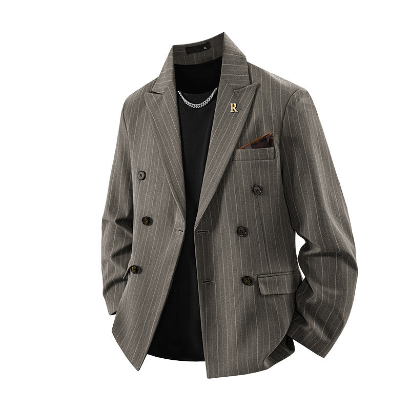 Herren eleganter kariertes Blazer Echoarchiv