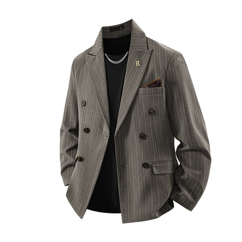 Herren eleganter kariertes Blazer Echoarchiv