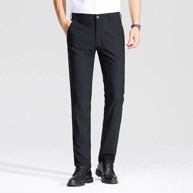 Herren Schlanke Business‑Stretchhose mit Bügelfalte und Komfortbund Echo Archiv