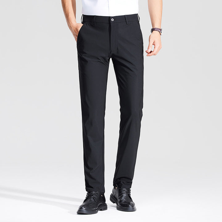 Herren Schlanke Business‑Stretchhose mit Bügelfalte und Komfortbund Echo Archiv