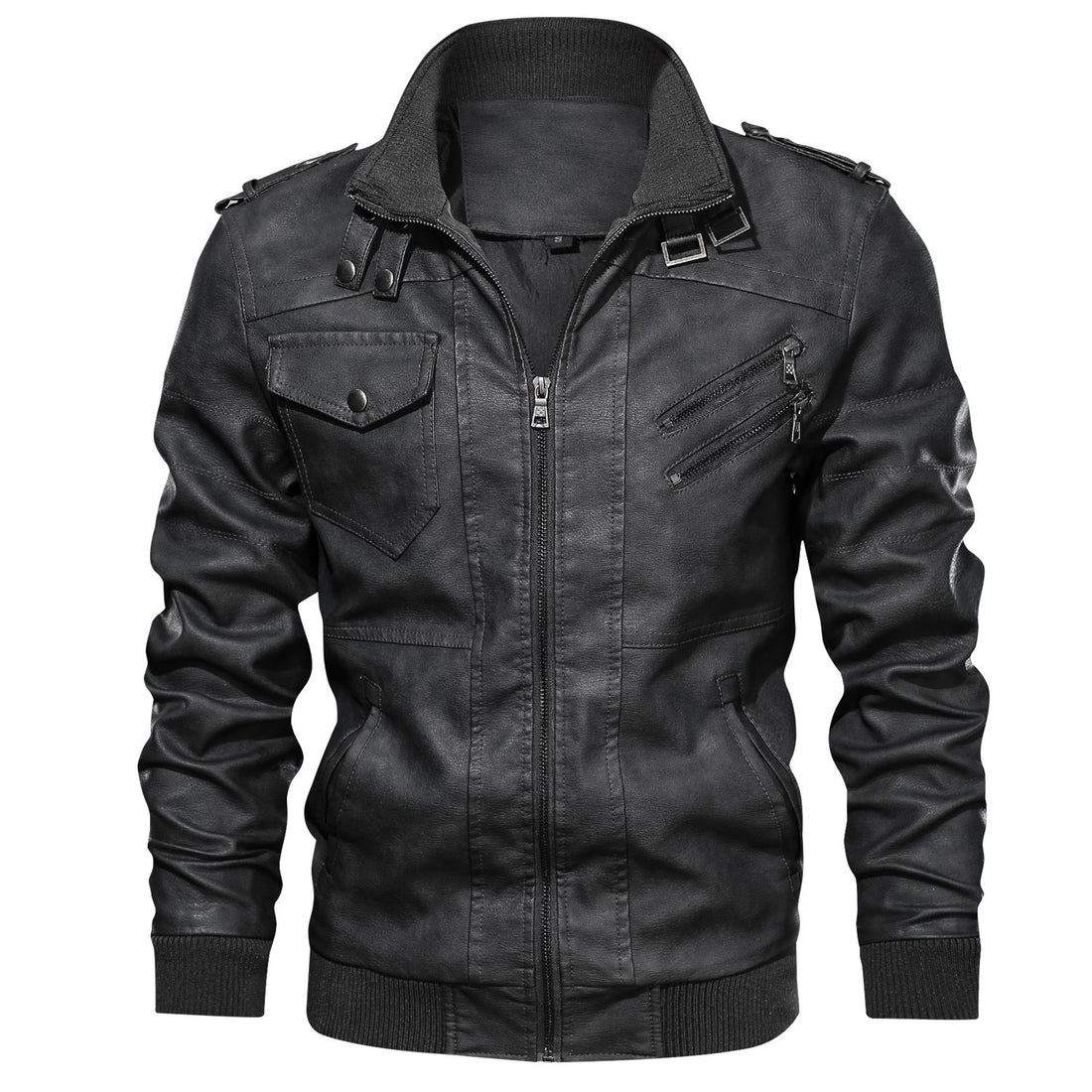 Herren Kunstlederjacke – Valtoré