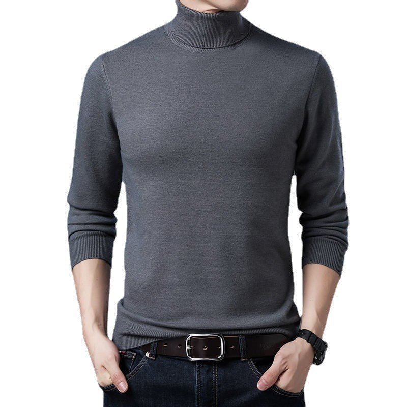 Herren Rollkragenpullover aus hochwertiger Wolle Echoarchiv