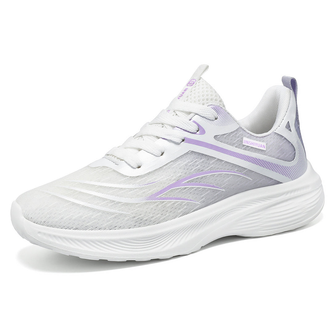 Damen nan atmungsaktiver Lightweight-Laufschuh mit dämpfender Wellen-EVA-Sohle und nahtlosem Mesh-Obermaterial Echo Archiv