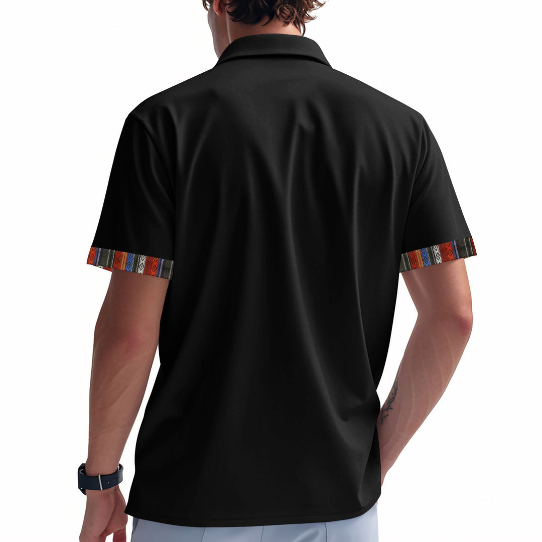 Herren Polohemd mit innovativer atmungsaktiver Technologie und farbigen Ärmeln Echoarchiv