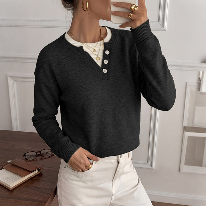 Damen lässiger Pullover Echo Archiv
