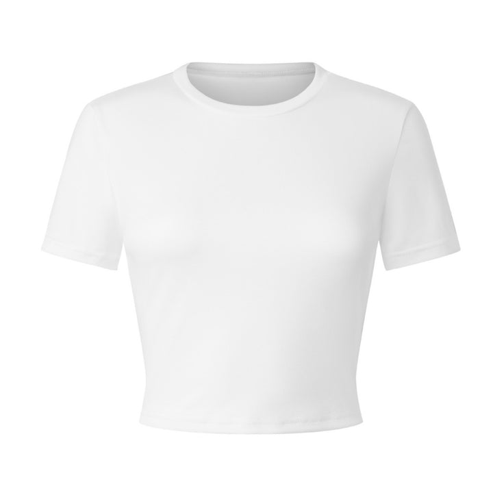 Damen T-Shirt mit kreativem Schriftzug und modernem Design Echo Archiv 1777452219