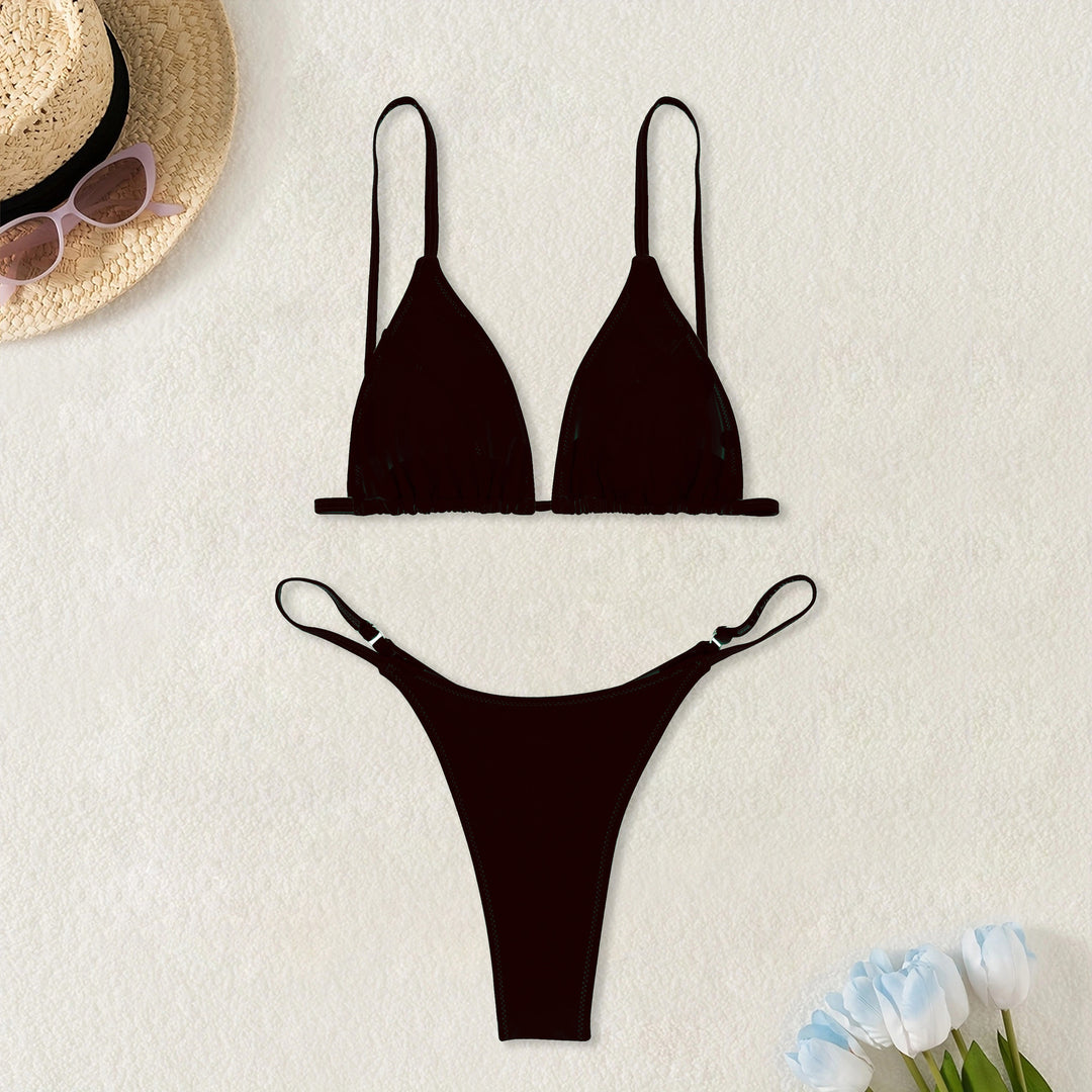 Damen Triangel-Bikini mit verstellbaren Trägern Echo Archiv